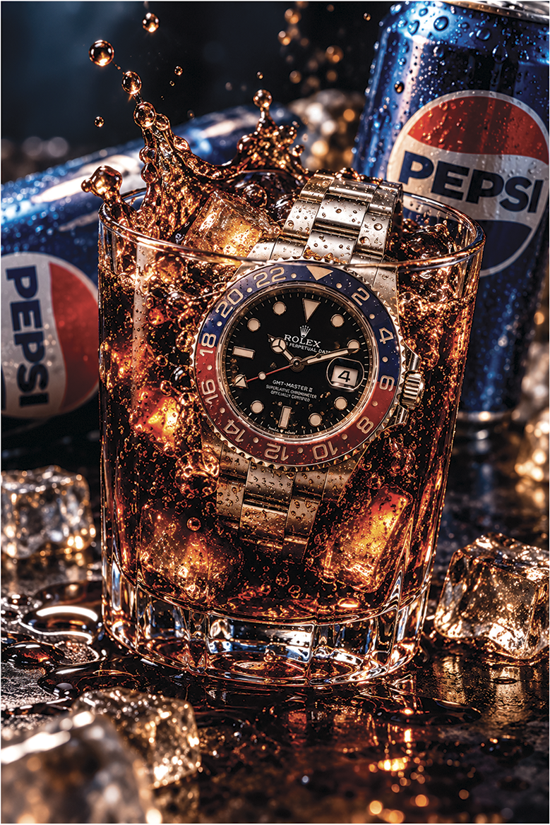 Rolex x Sodas - Édition Pepsi